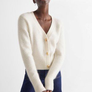 and other stories Bee Button Cardigan